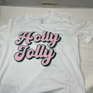Holly jolly Christmas tee